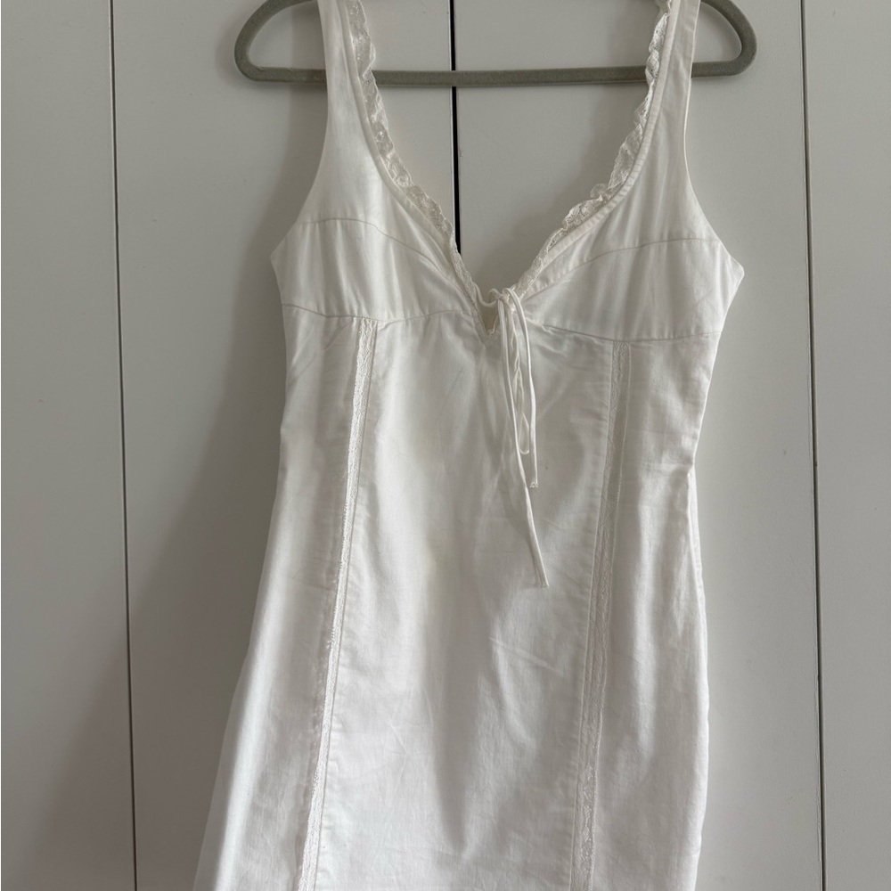 White ZARA mini dress - Picture 2 of 3